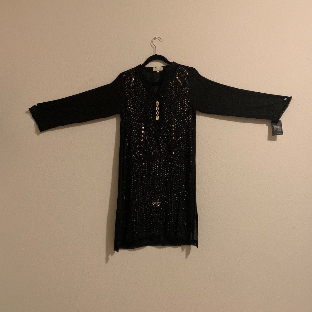 Kamdani Black Kurta Top